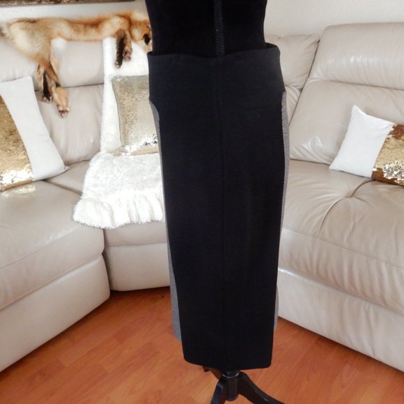 ST.JOHN BOUTIQUES CAVIAR BLACK TRAVERTINE SKIRT 6 - Picture 10 of 12